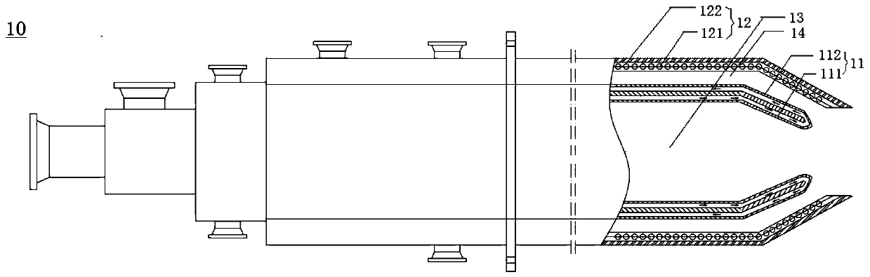 Combustion system and burner