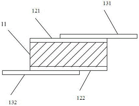 PTC (Positive Temperature Coefficient) protection element capable of maintaining ultralarge current