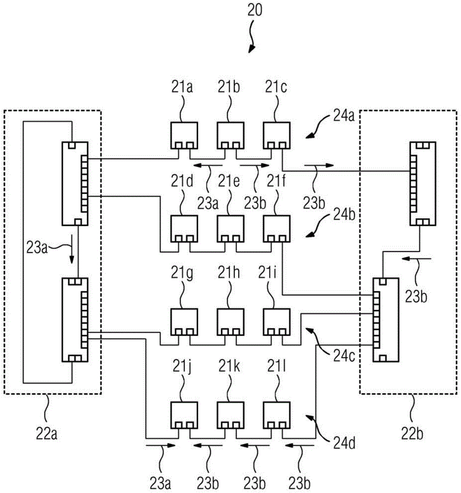 Interference-immune transmission of data telegrams in a communications network