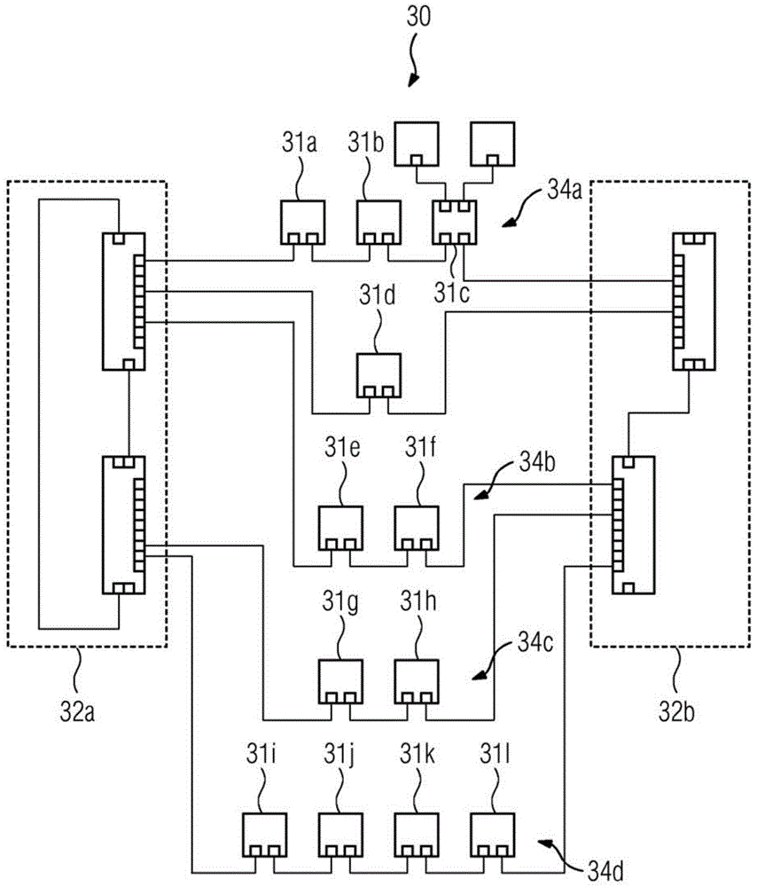 Interference-immune transmission of data telegrams in a communications network