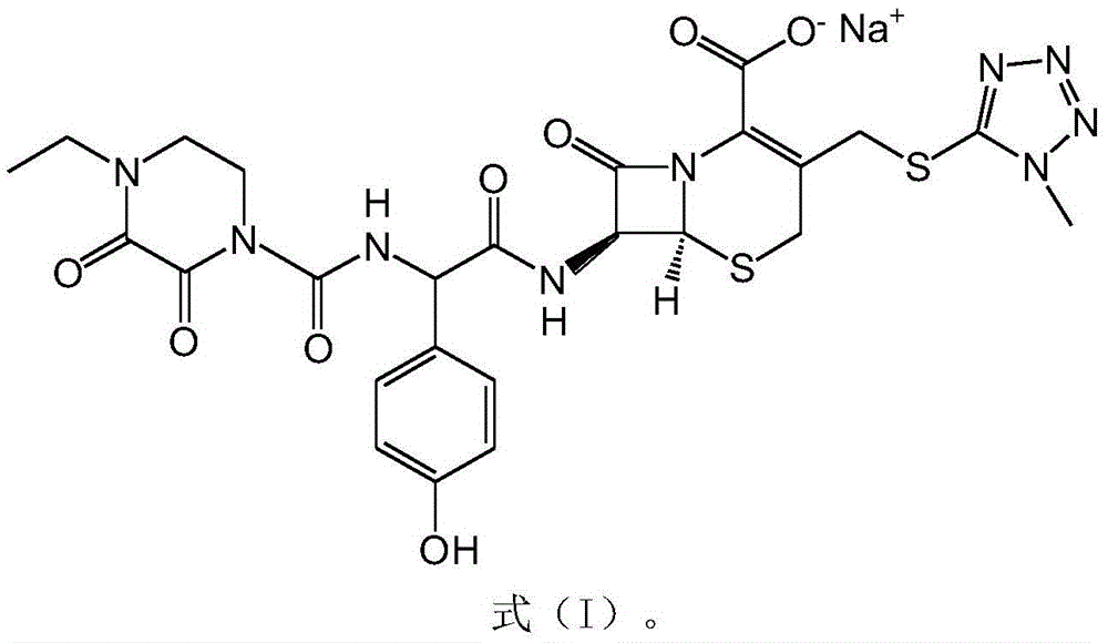 A kind of cefoperazone sodium compound and pharmaceutical composition thereof