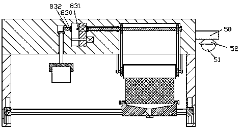 Improved type high-density plate rust removing device
