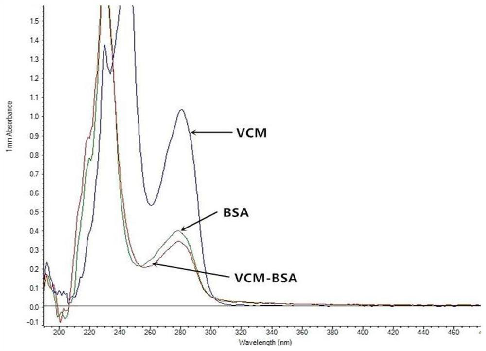 Anti-vancomycin monoclonal antibody and application thereof