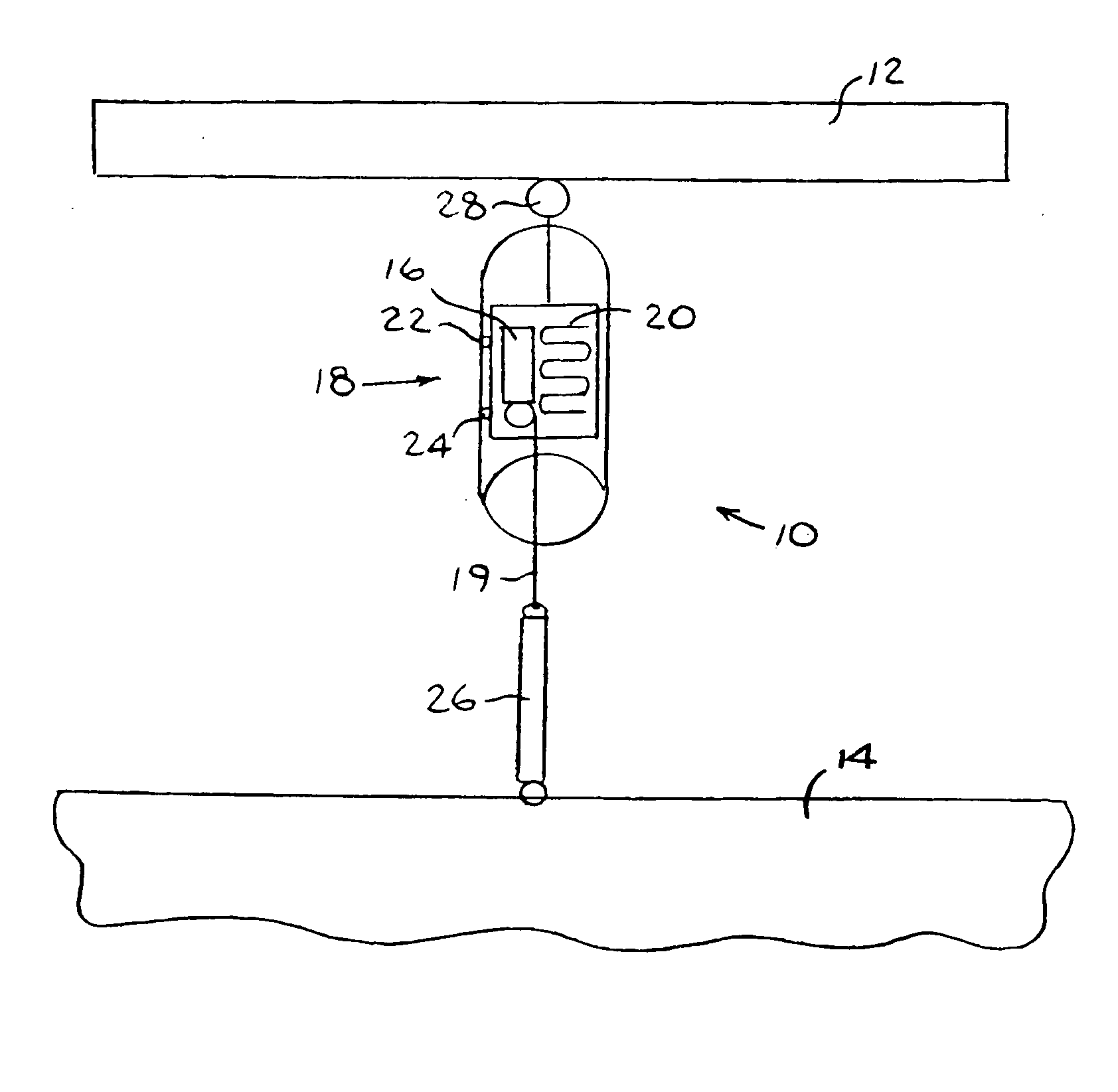 Tensing a flexible floating cover