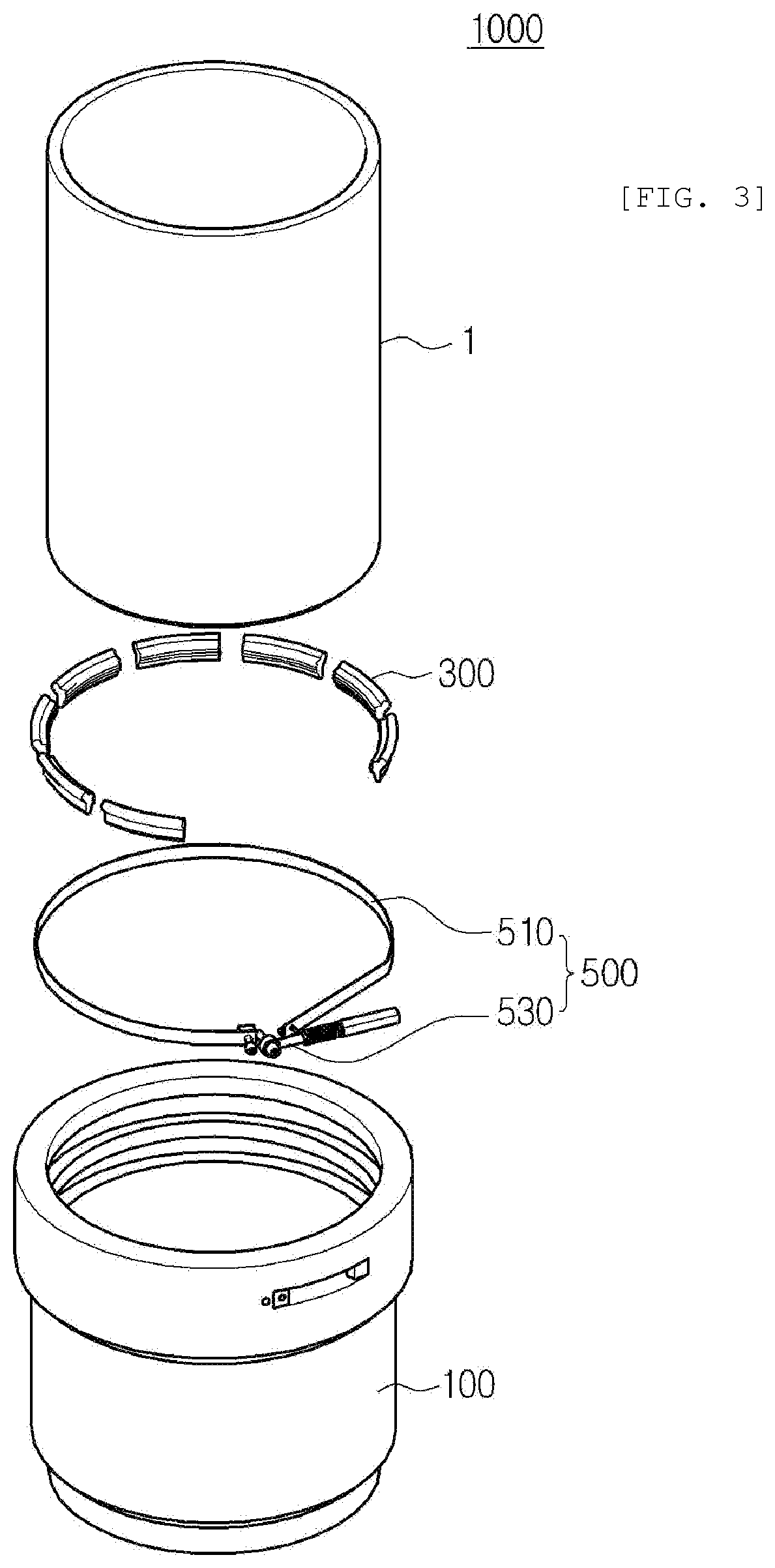 Pivot brace type pipe fitting