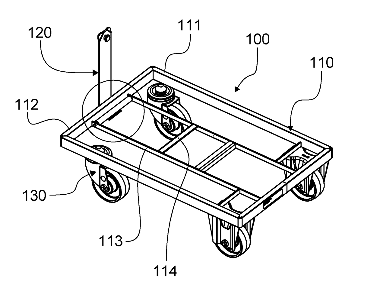 Tow Bar Assembly and Dolly Comprising the Same