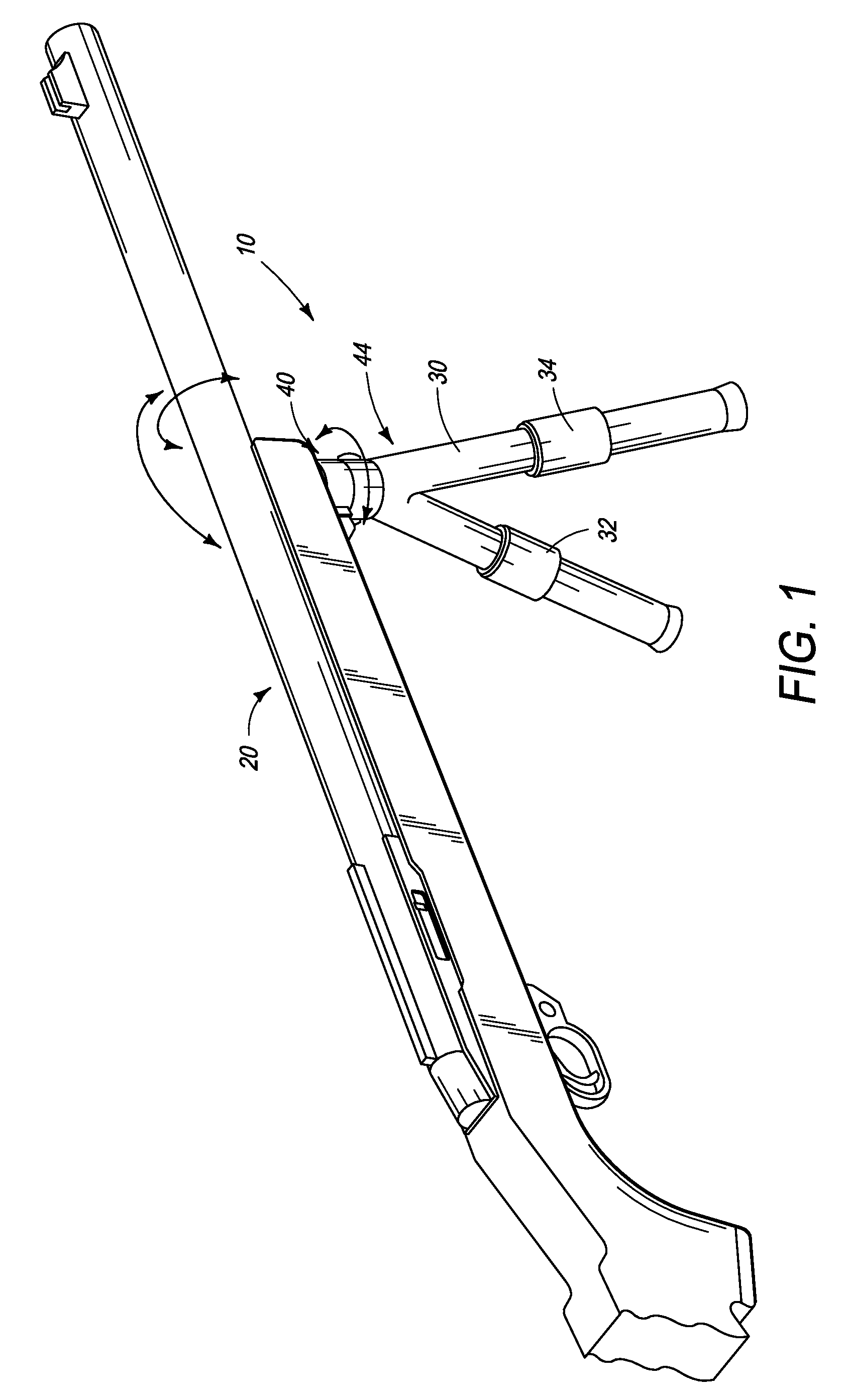 Flexible supports for rifles, spotting scopes, and the like