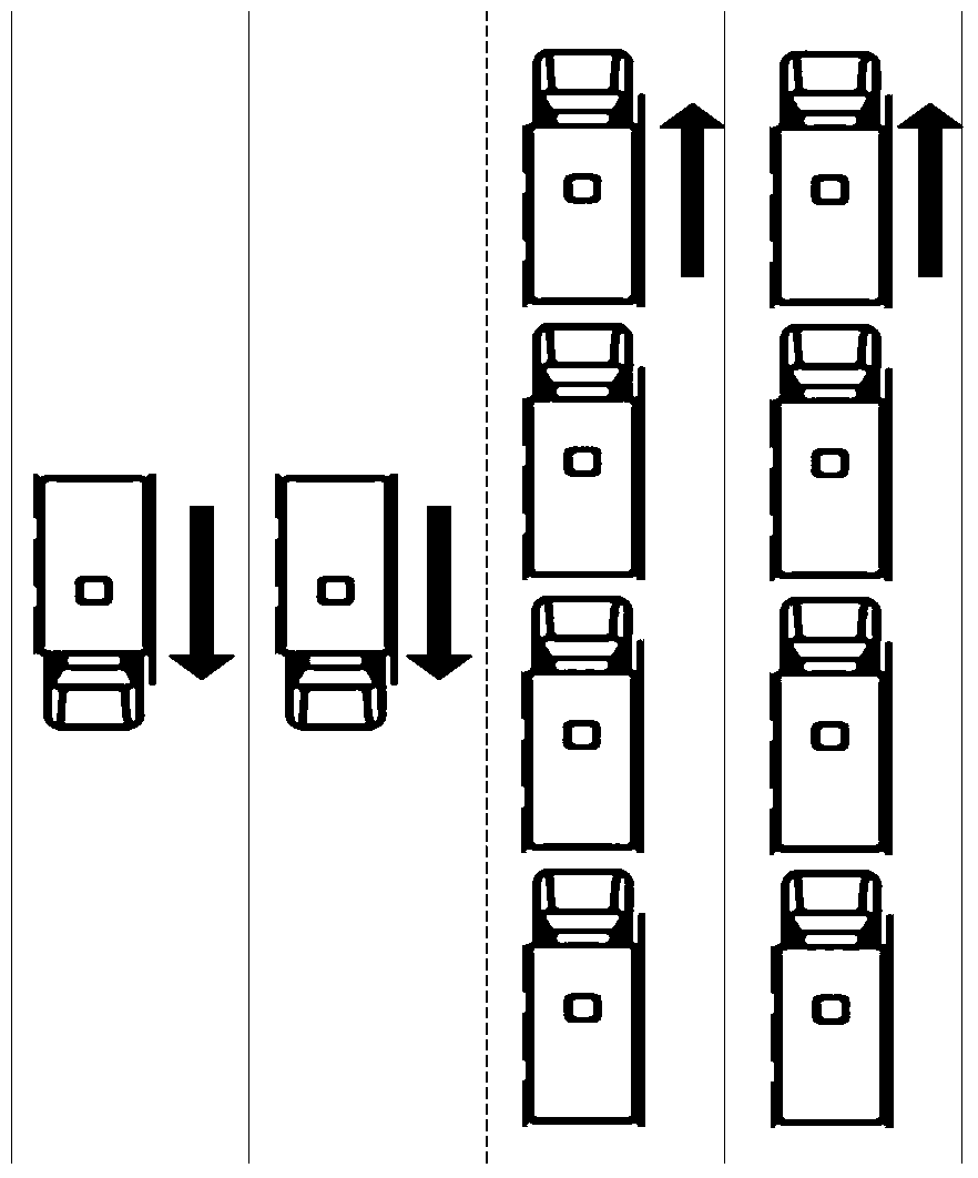 A lane control method, device, processing server and system