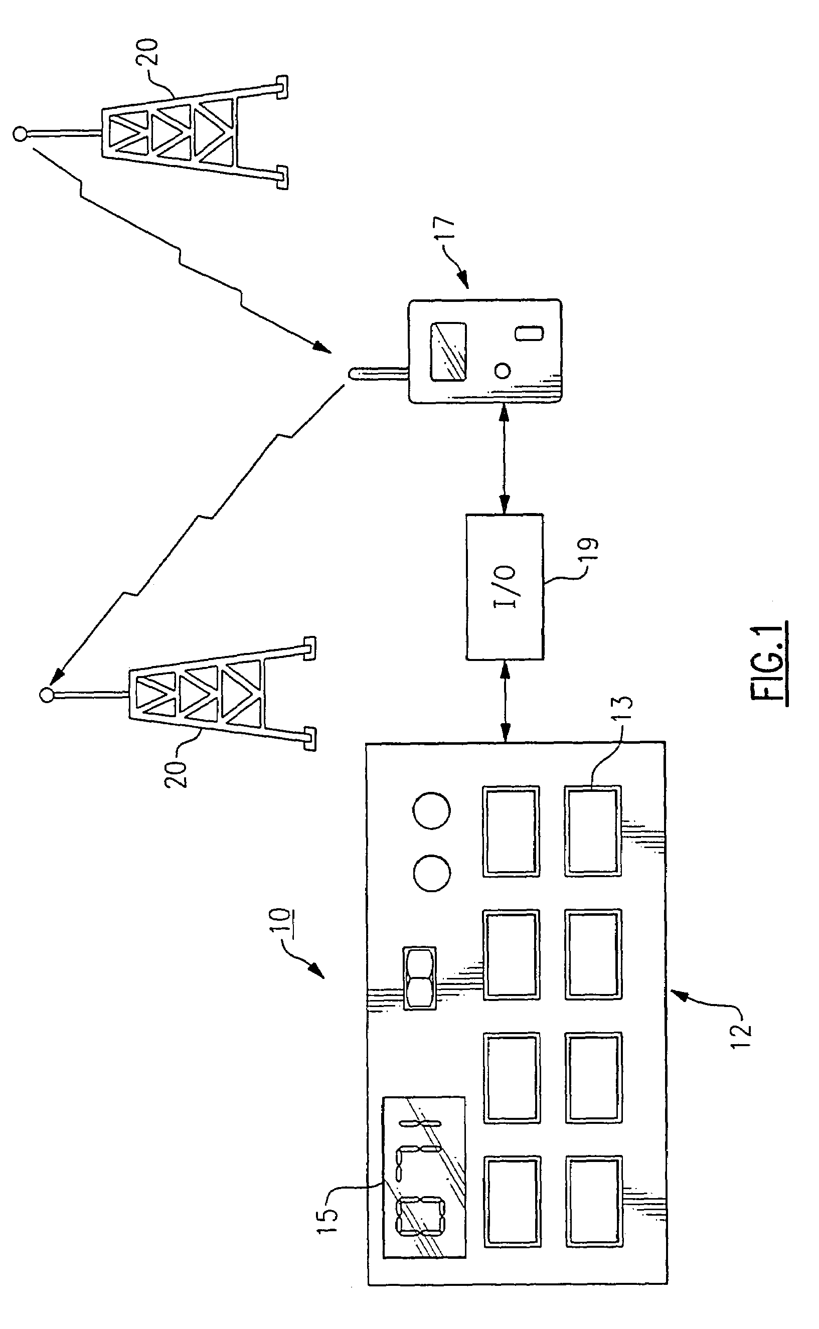Method of setting the output power of a pager to aid in the installation of a wireless system