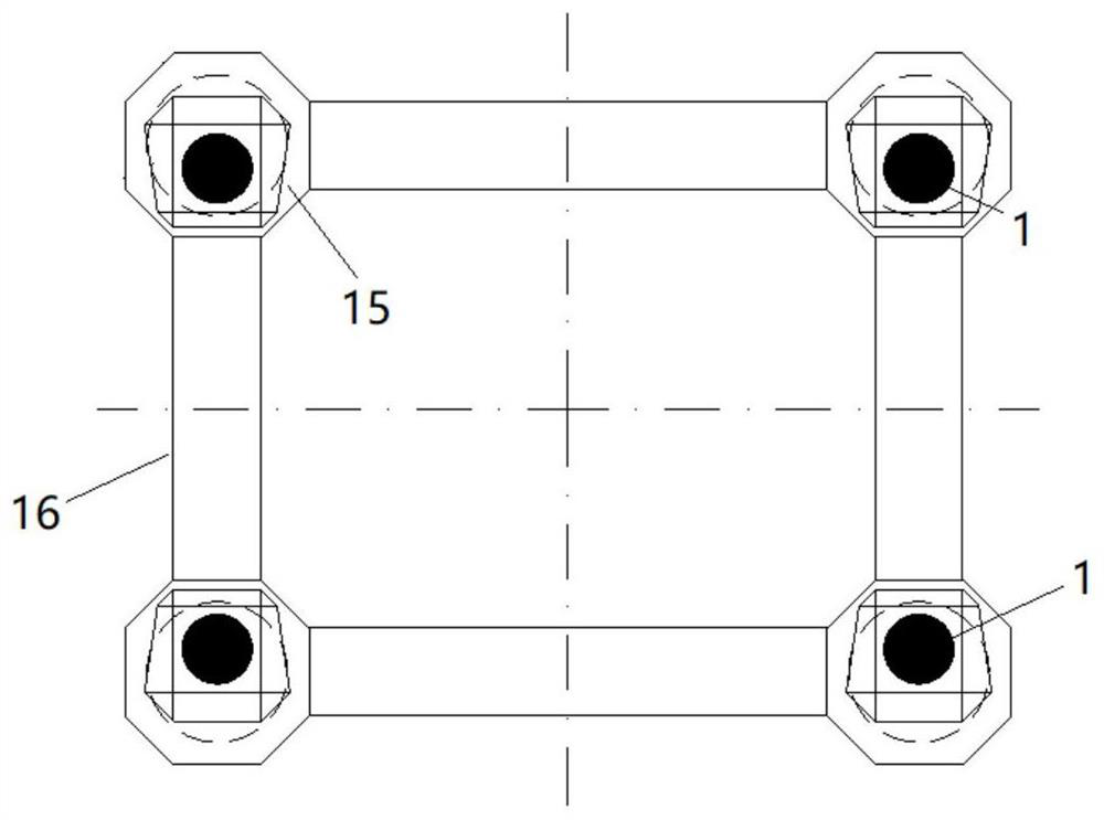 Cable tower structure and its construction method