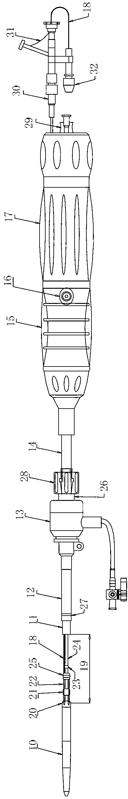 Thoracic aortic aneurysm coated stent and thoracic aortic aneurysm minimally invasive treatment system