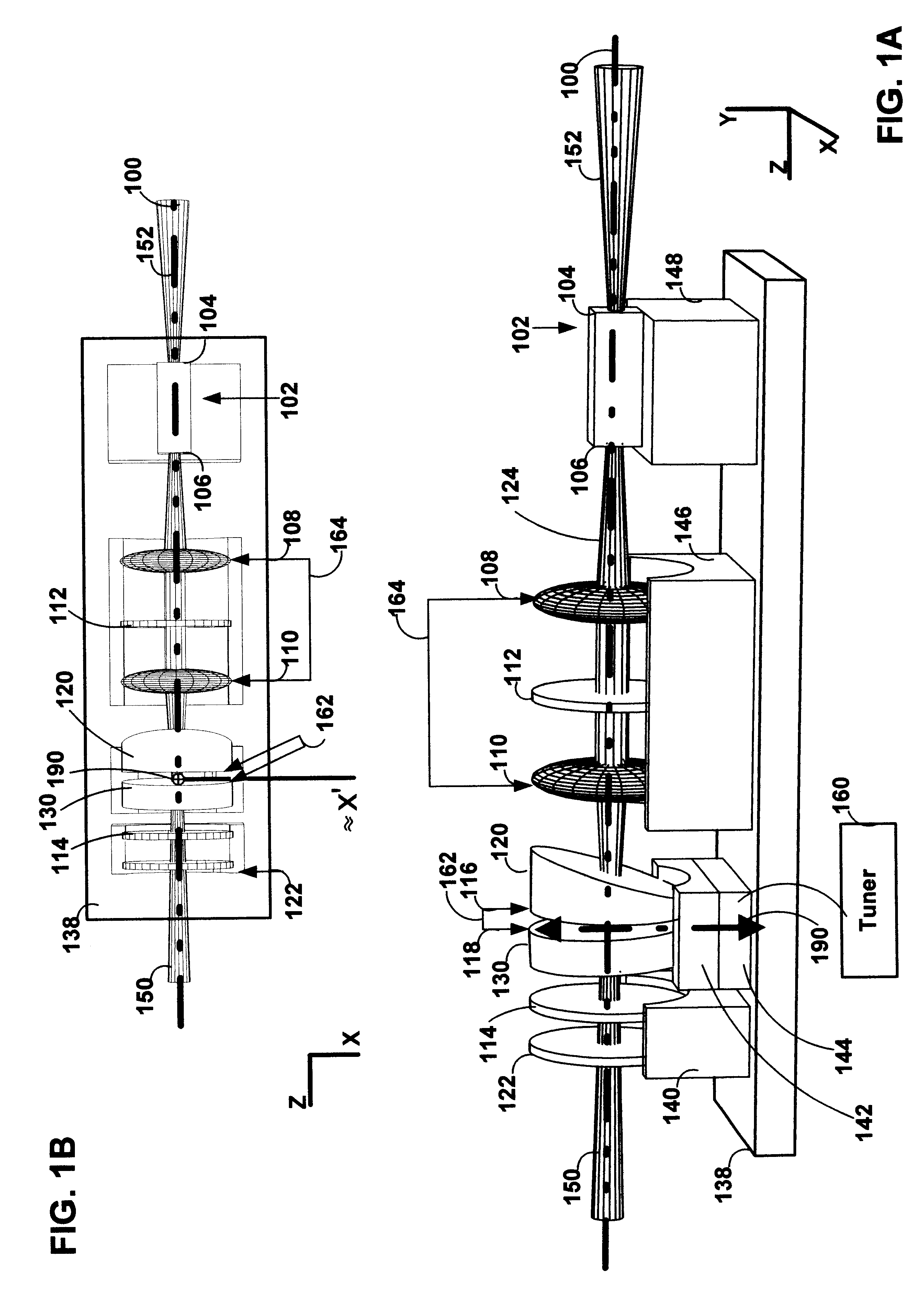 Continuously-tunable external cavity laser
