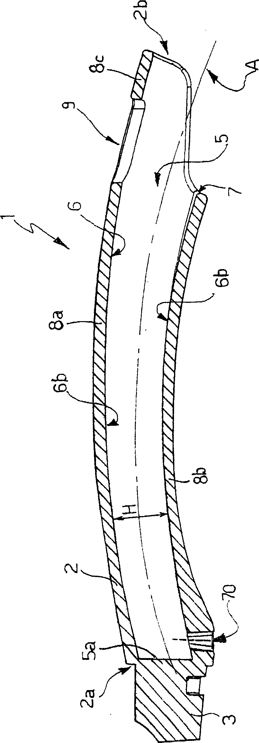 Cooking vessel grip and relative manufacturing method