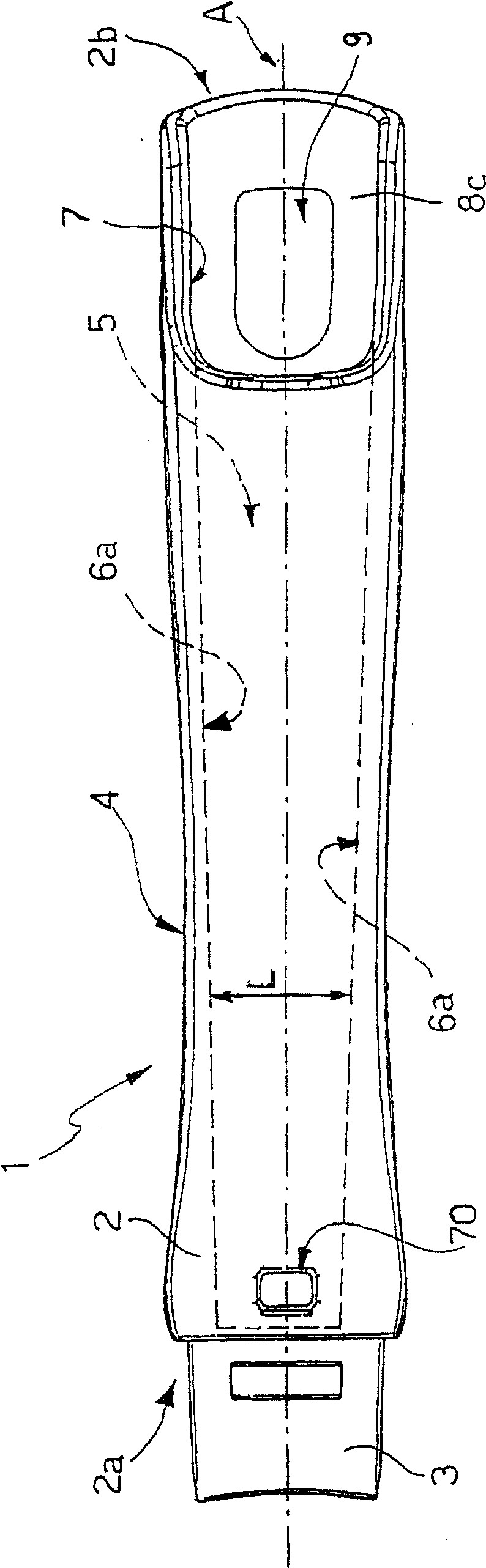 Cooking vessel grip and relative manufacturing method