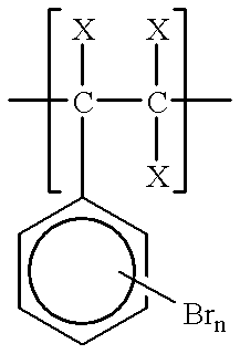 Process for brominating polystyrenic resins