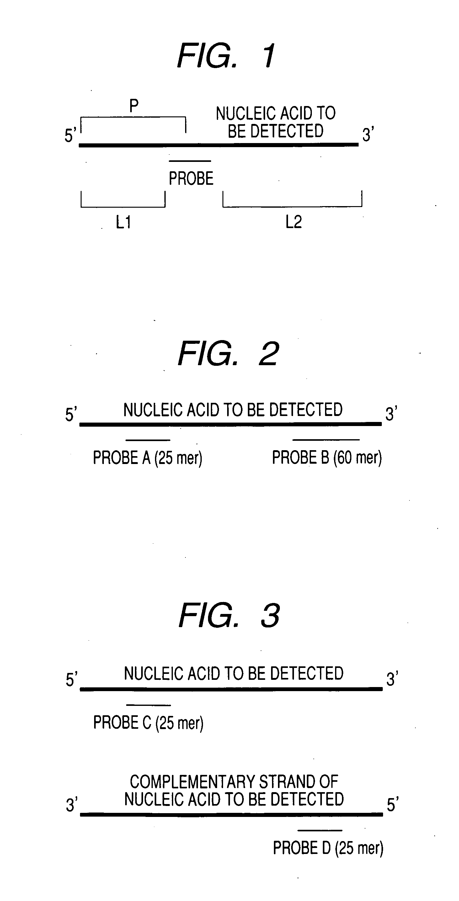 Probe set and substrate for detecting nucleic acid