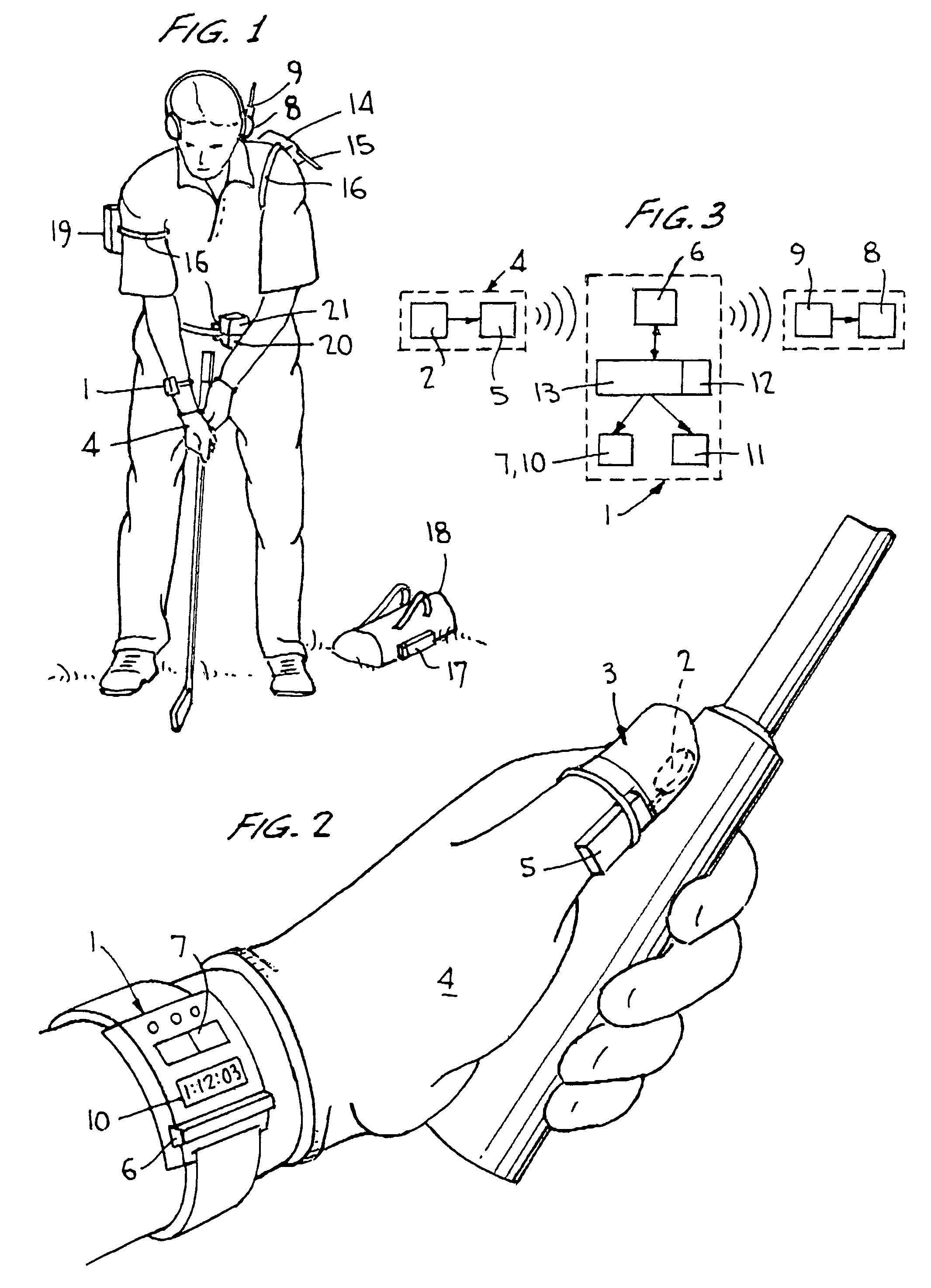 Sports training apparatus and sports training system