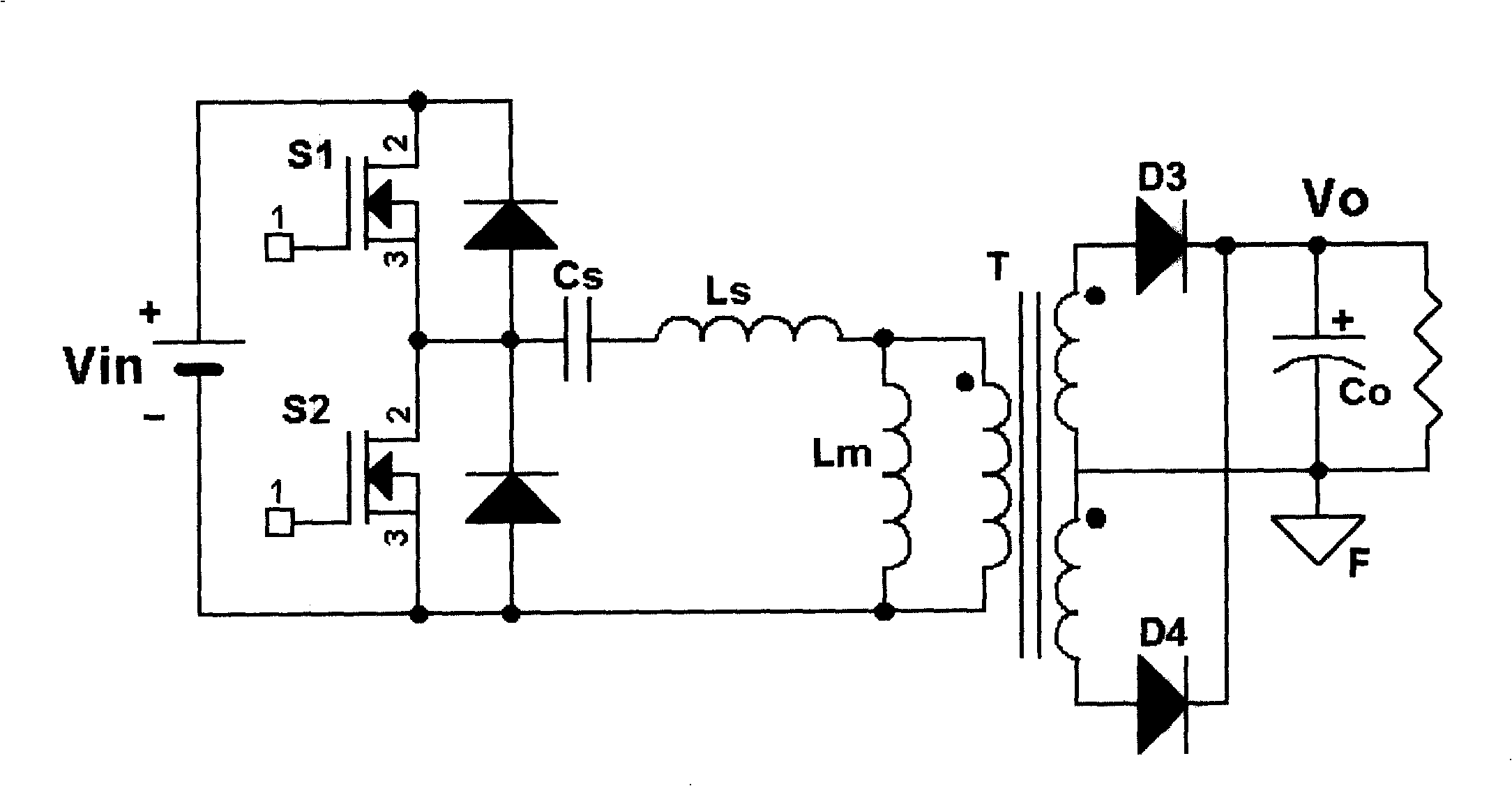 Resonance circuit output characteristic controlling method