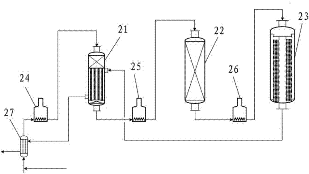 A semi-regenerative catalytic reforming reaction system and method