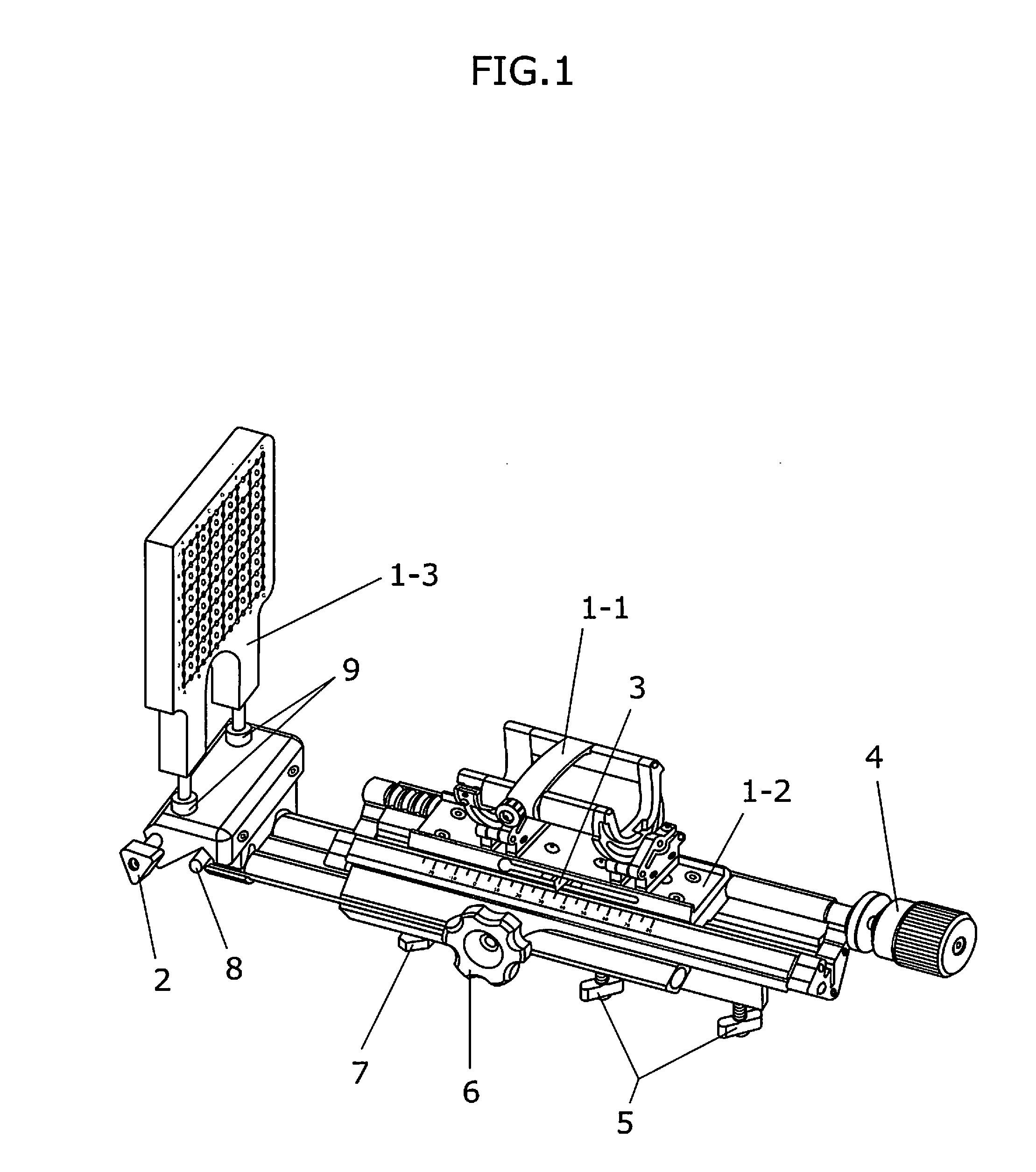 Cradle apparatus for a stepper to hold ultra-sound probe