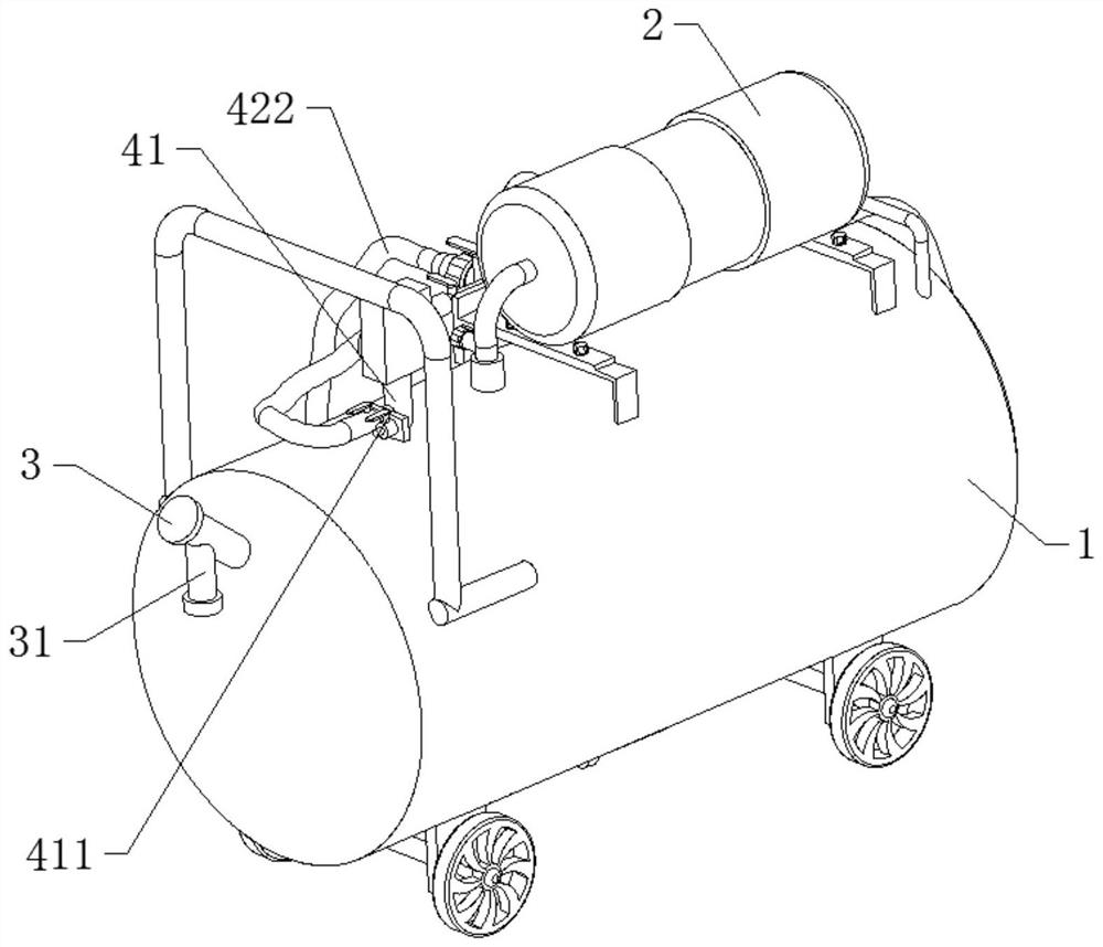 Electric refueling tool for reduction gearbox