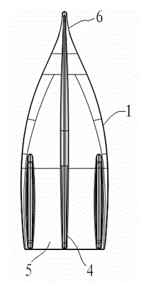 Rotational molding surfboard and manufacturing technology thereof