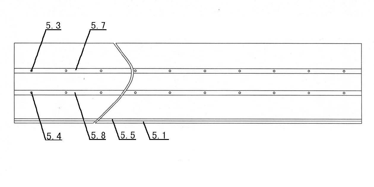 Flap aerated biological filter and wastewater treatment method thereof