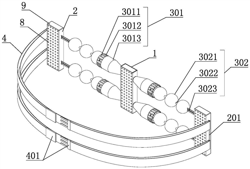 Lumbar vertebrae dynamic stabilization system