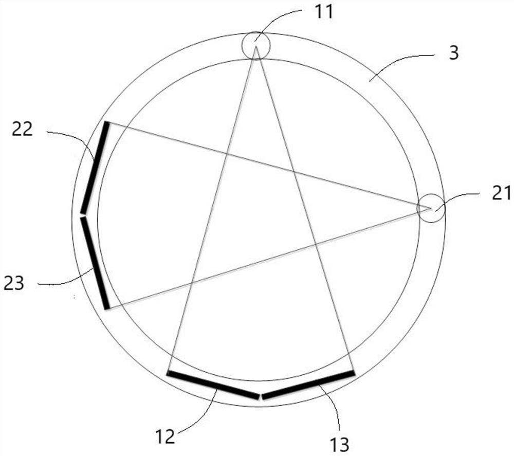 Double-source energy spectrum CT high-resolution imaging device and method