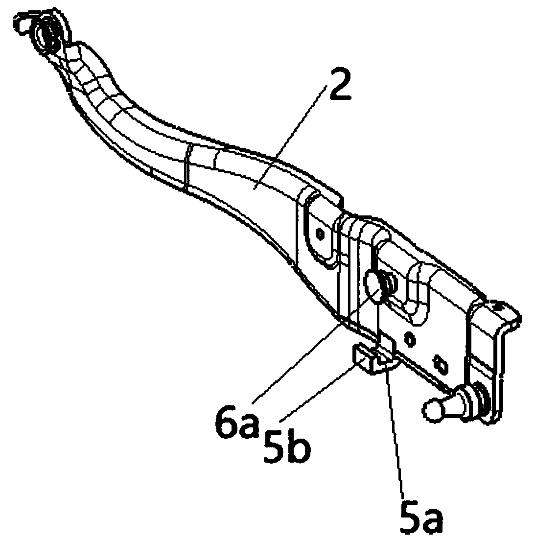 Anti-fatigue damage active hinge system