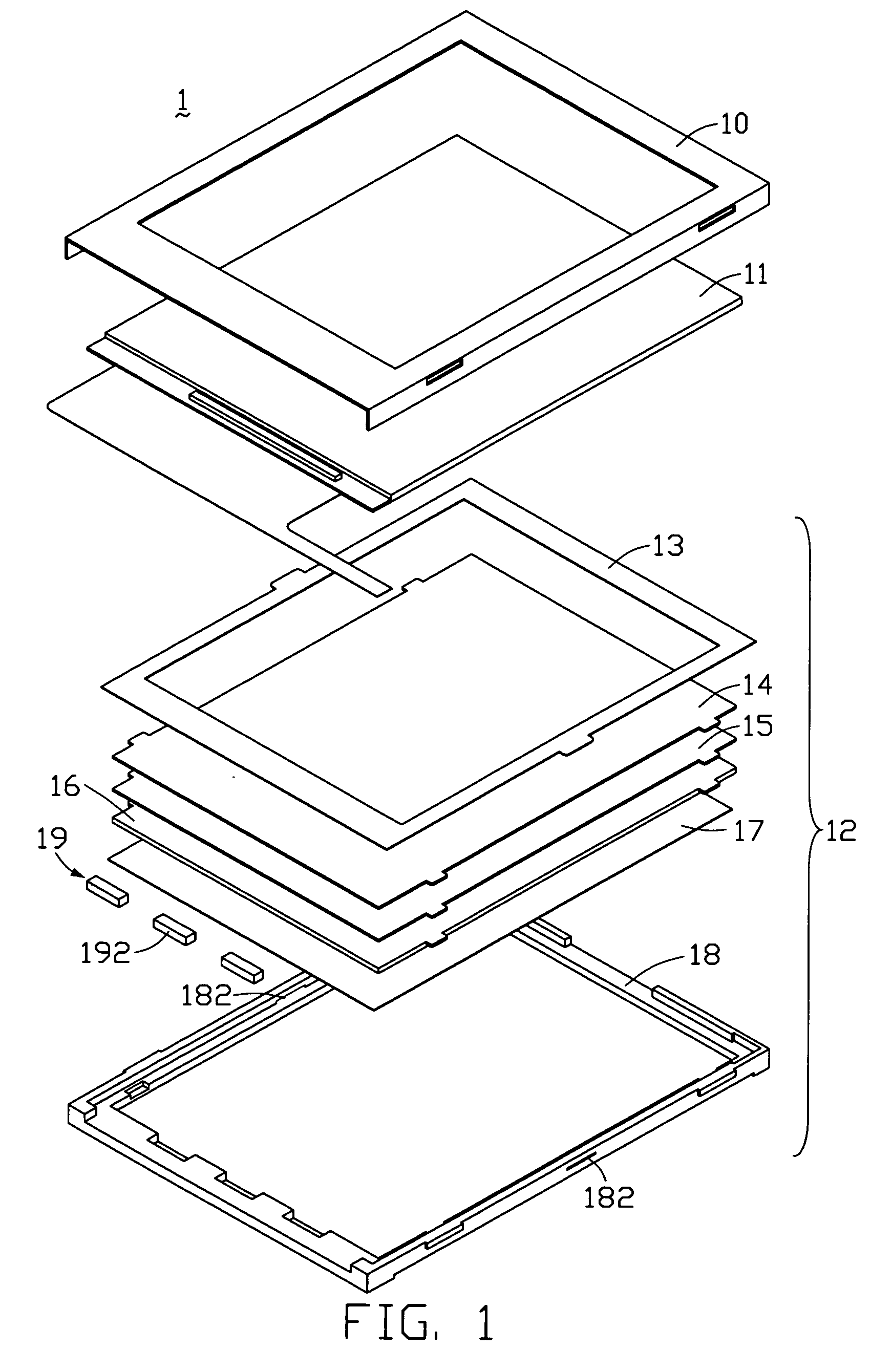 Liquid crystal display device having light shielding sheet