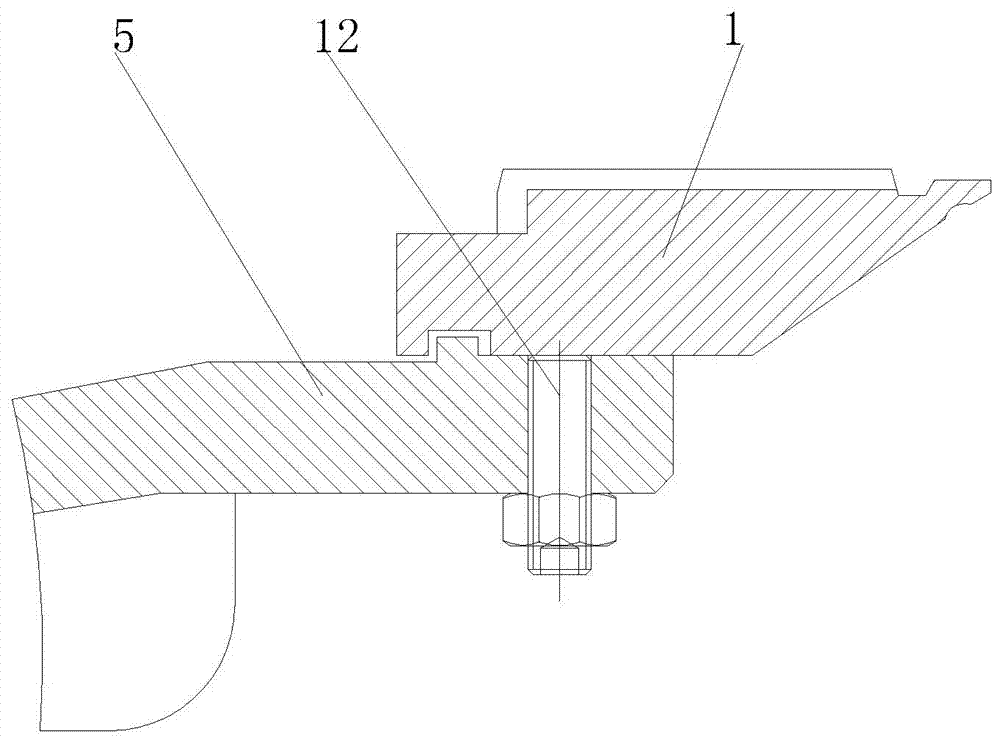 Double-sided machine dial adjustment structure