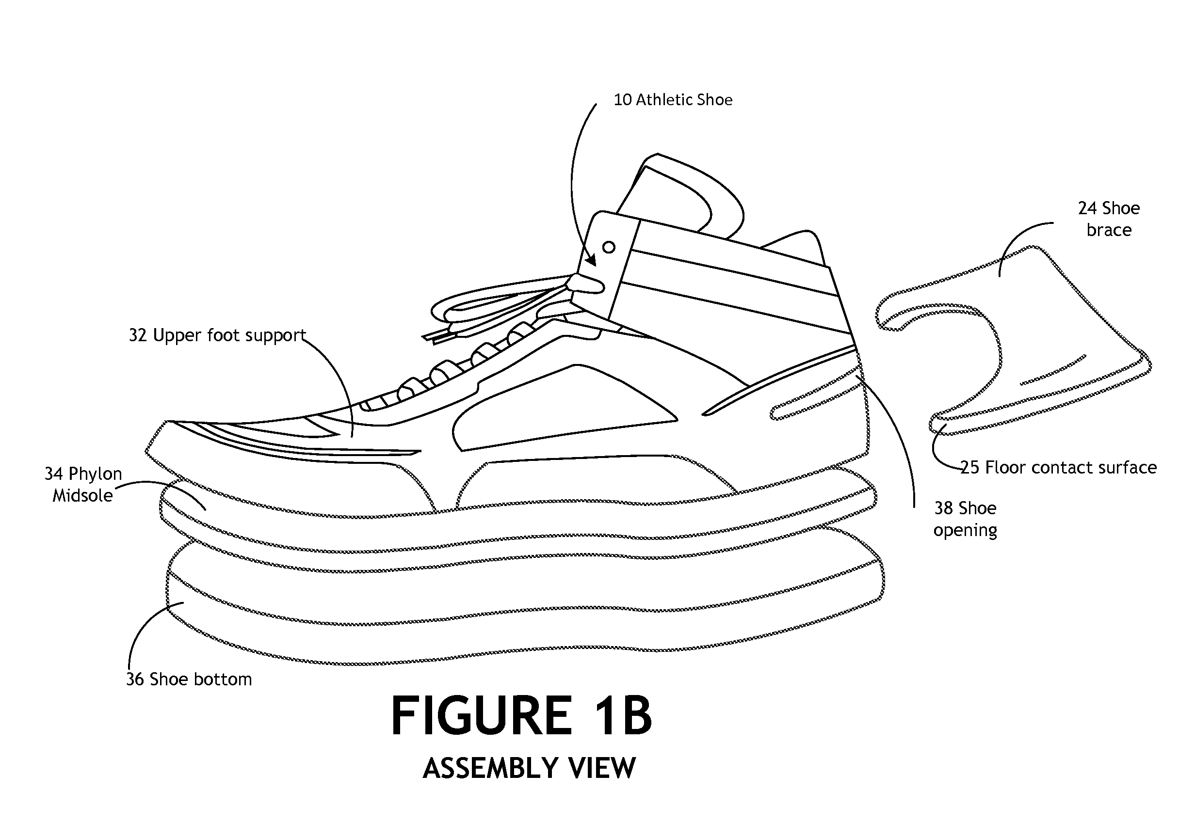 Ankle inversion and eversion prevention shoe