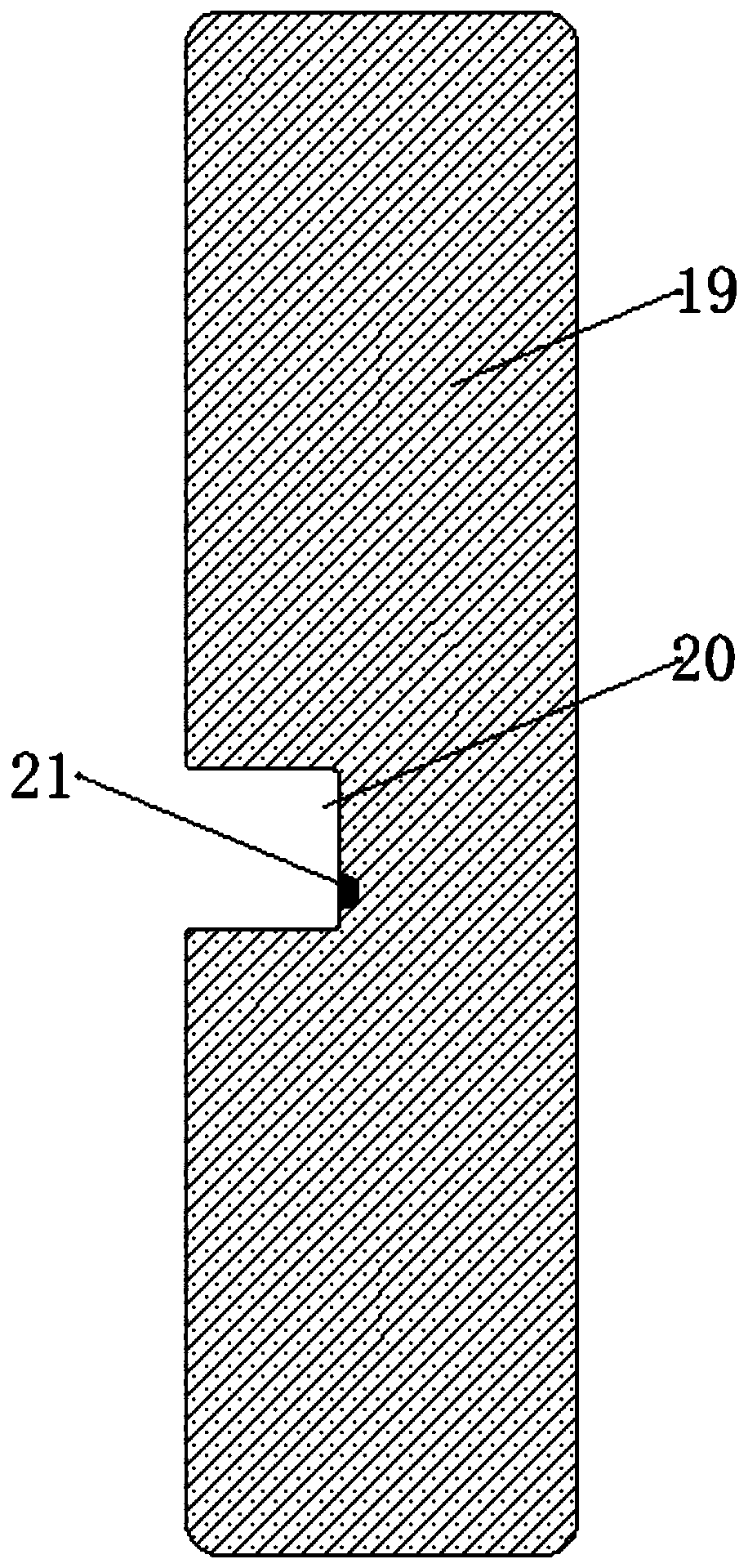 Burglarproof self-locking device and corresponding lock seat for security door lock