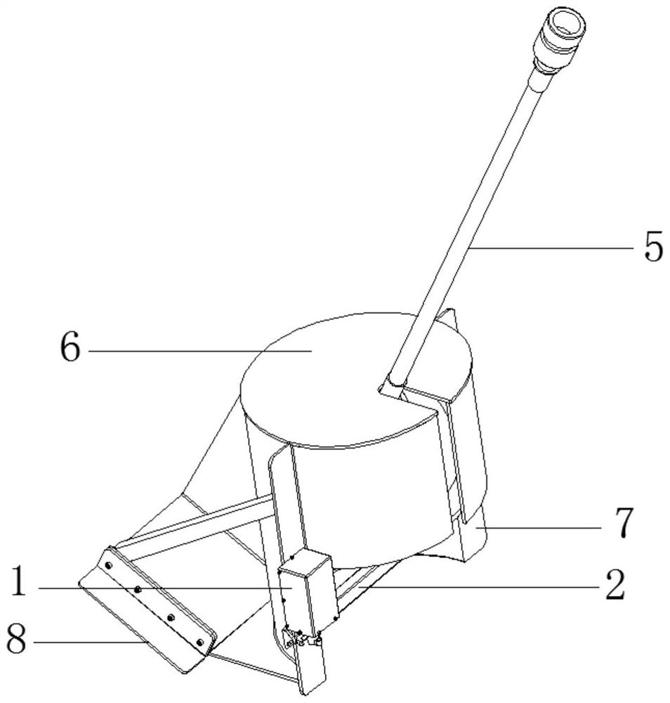 Automatic drifting buoy throwing device