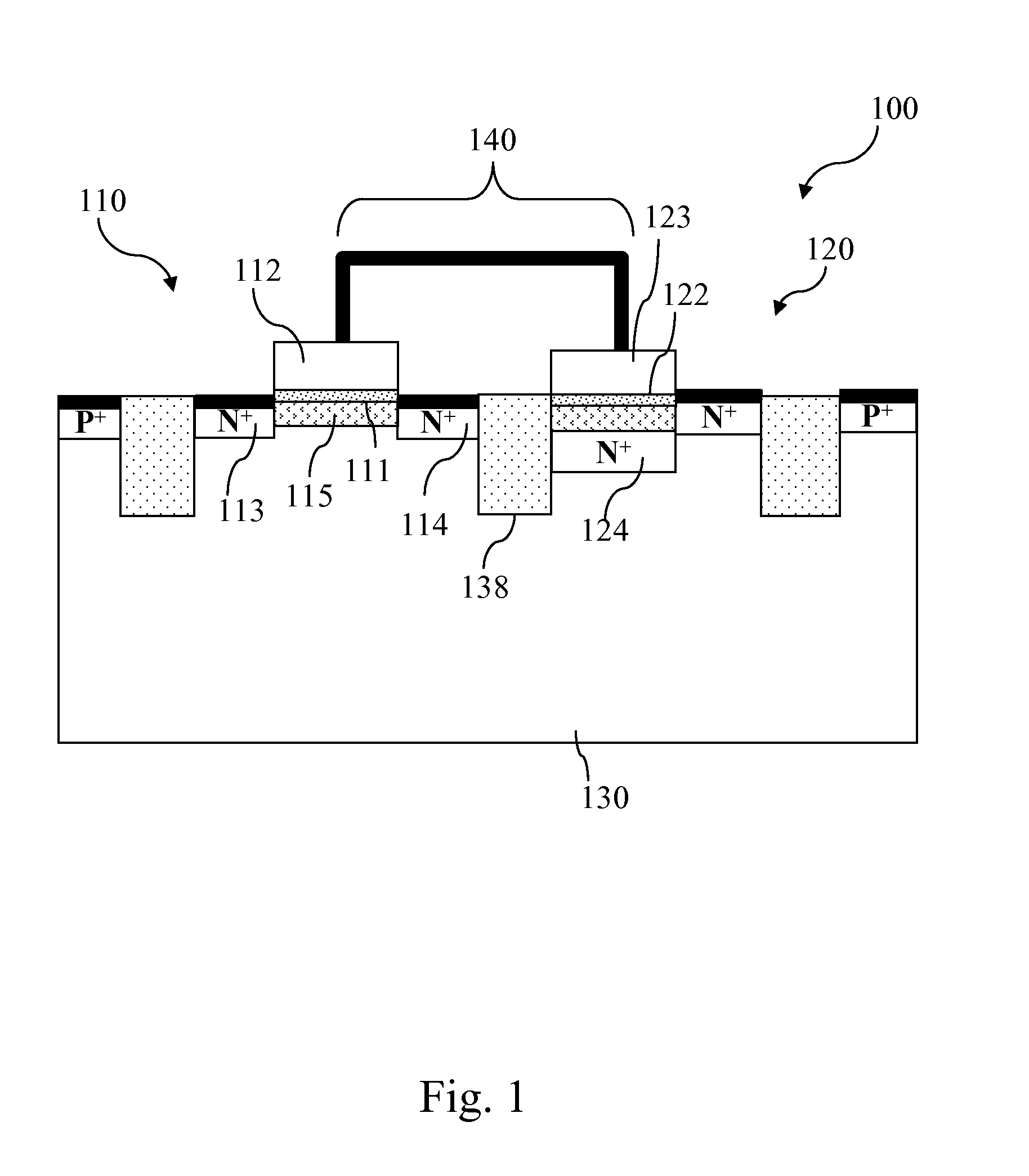 Low-noise single-gate non-volatile memory and operation method thereof
