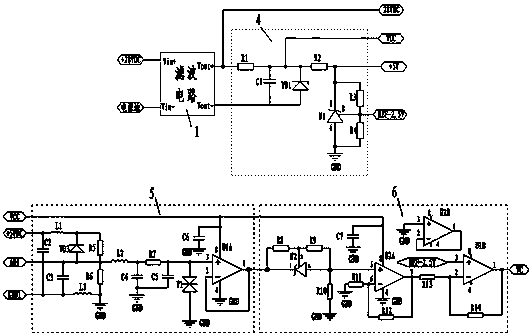 A LED drive circuit that regulates the current in a full range and corrects the dimming curve