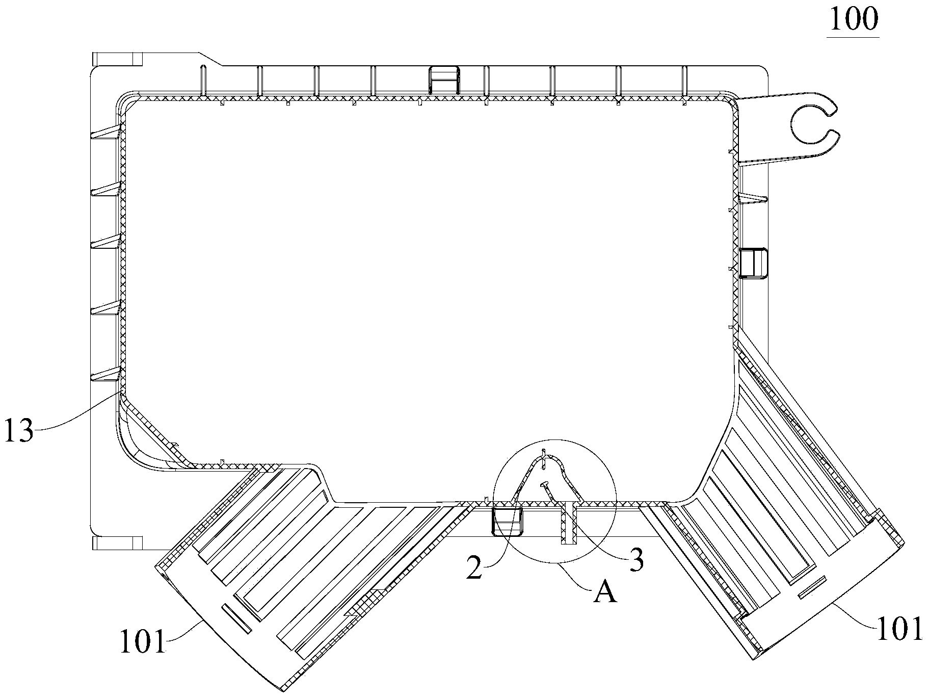 Air filter for vehicles