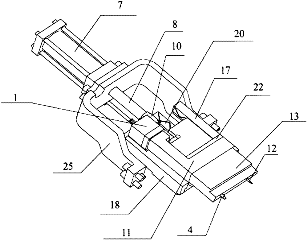 A core-pulling extrusion mechanism for a die-casting mold