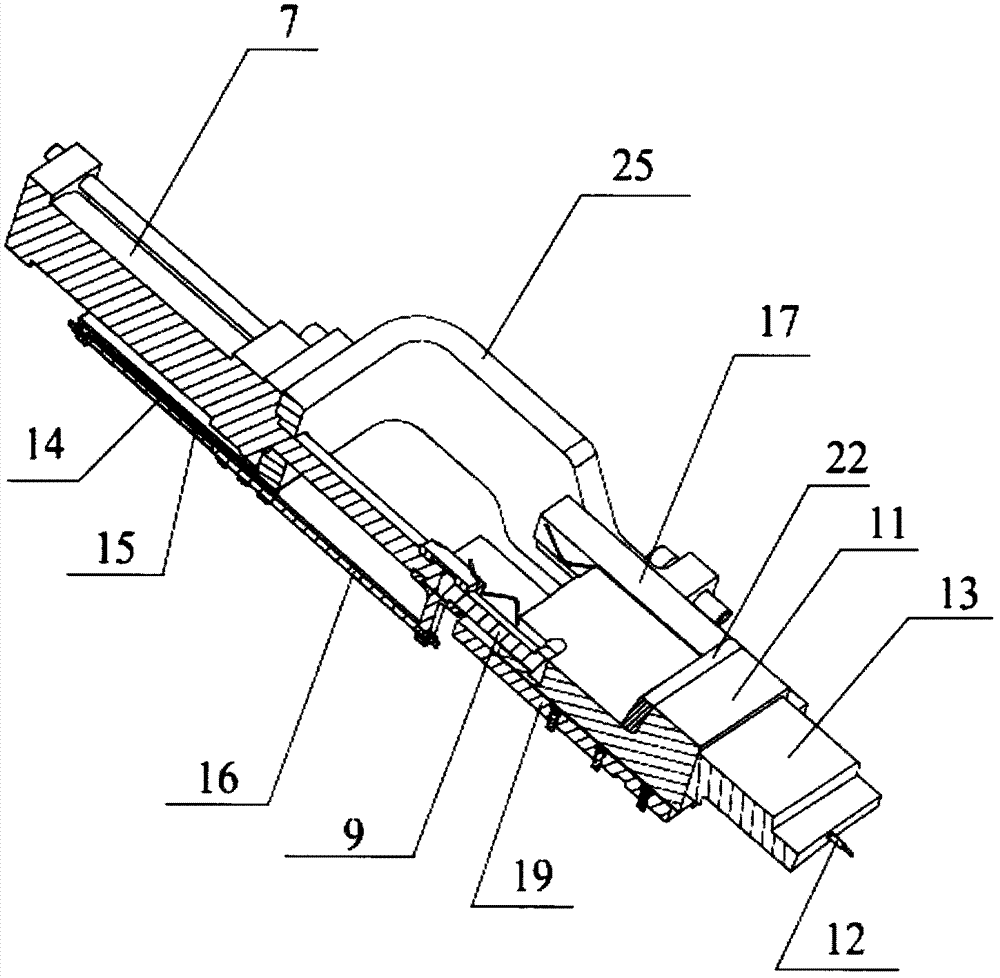 A core-pulling extrusion mechanism for a die-casting mold