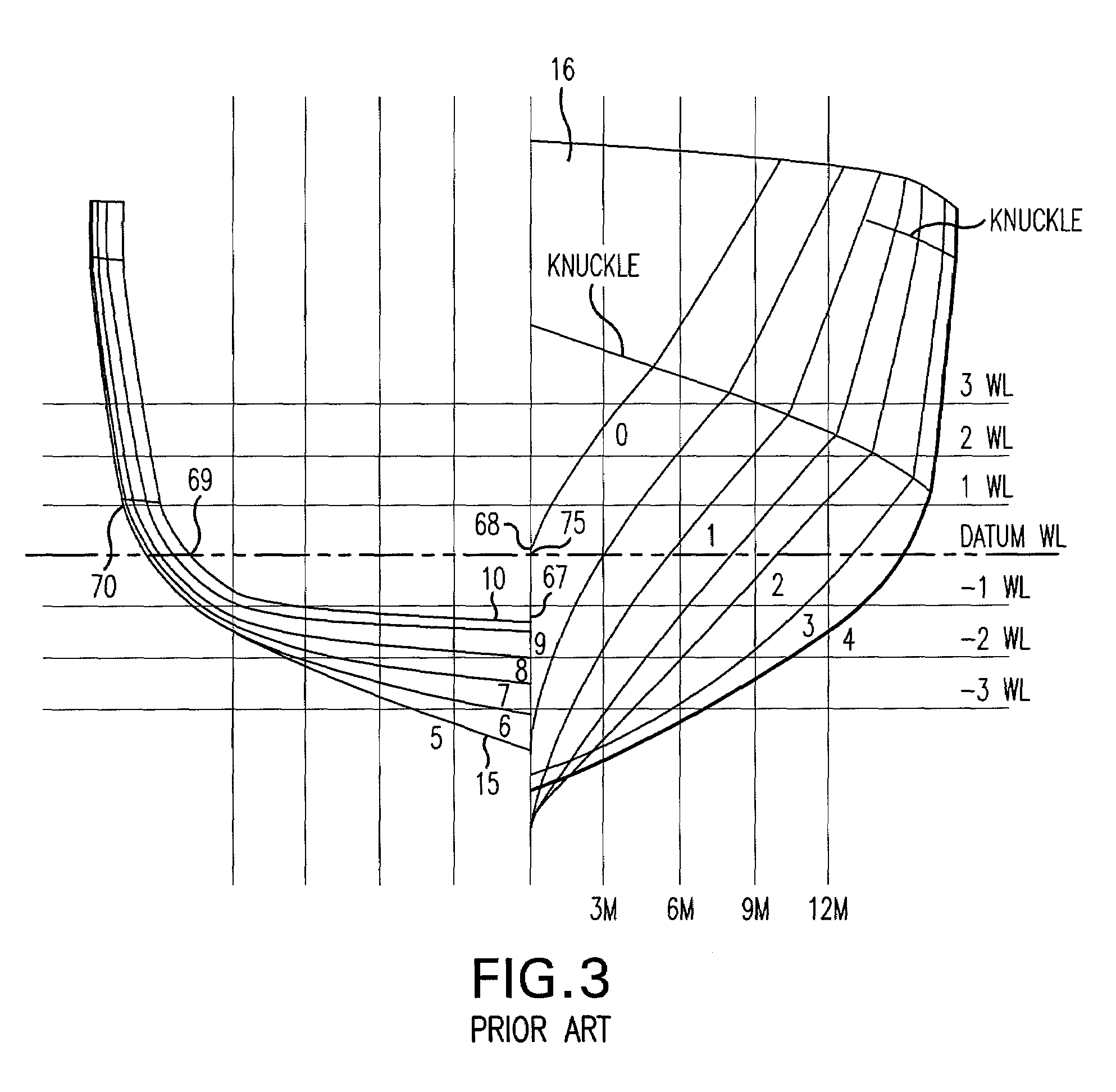 System for rapid, secure transport of cargo by sea, and monohull fast ship and arrangement and method for loading and unloading cargo on a ship