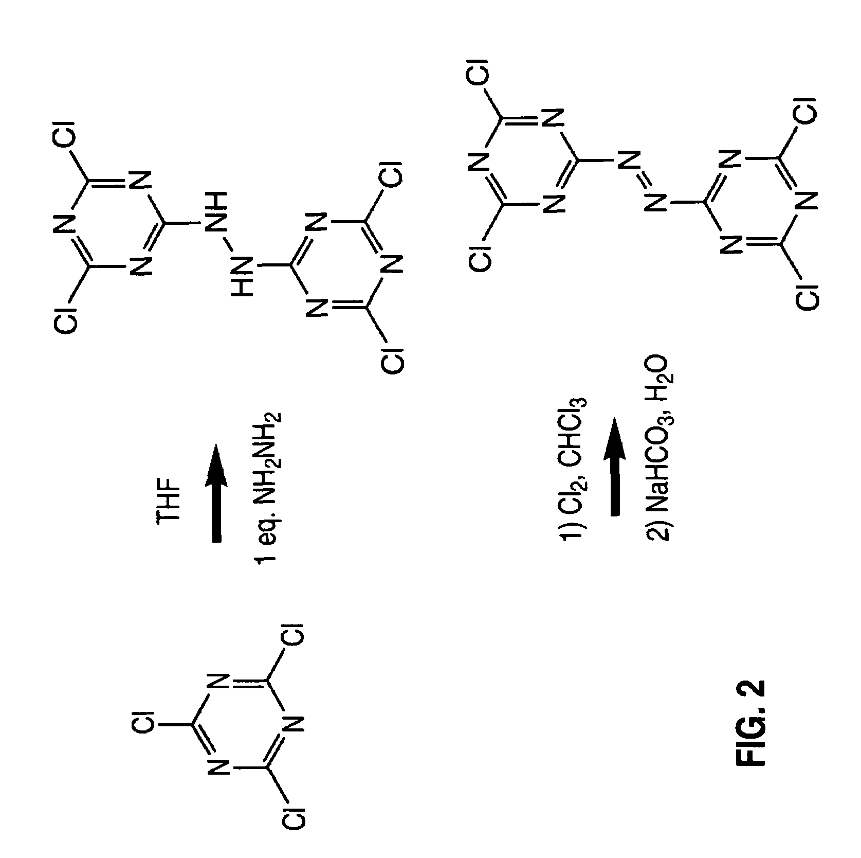 High-energy 1,3,5-triazinyl diazenes, and process thereof