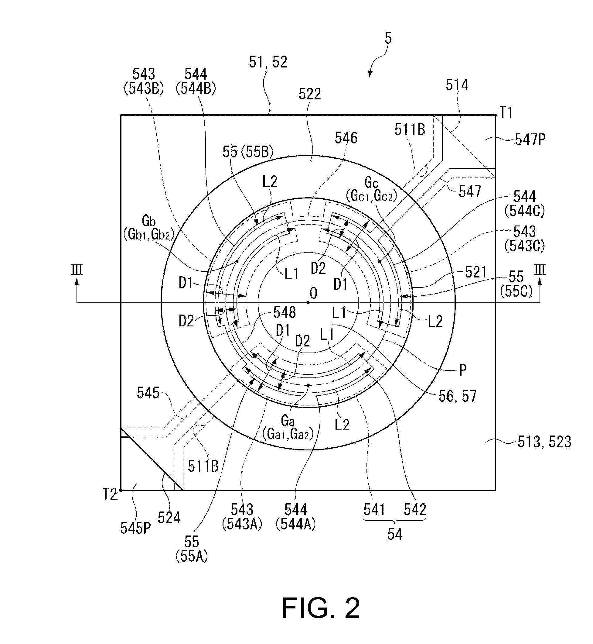 Variable wavelength interference filter, optical filter device, optical module, and electronic apparatus
