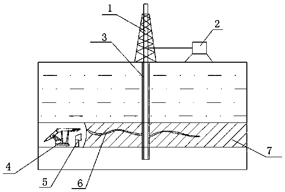 Method for verifying extension length of main crack of fracturing in coal bed methane wells