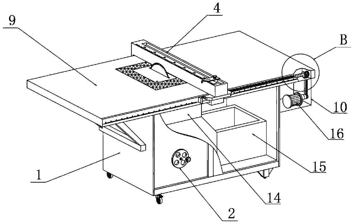 Intelligent cutting device for wood processing