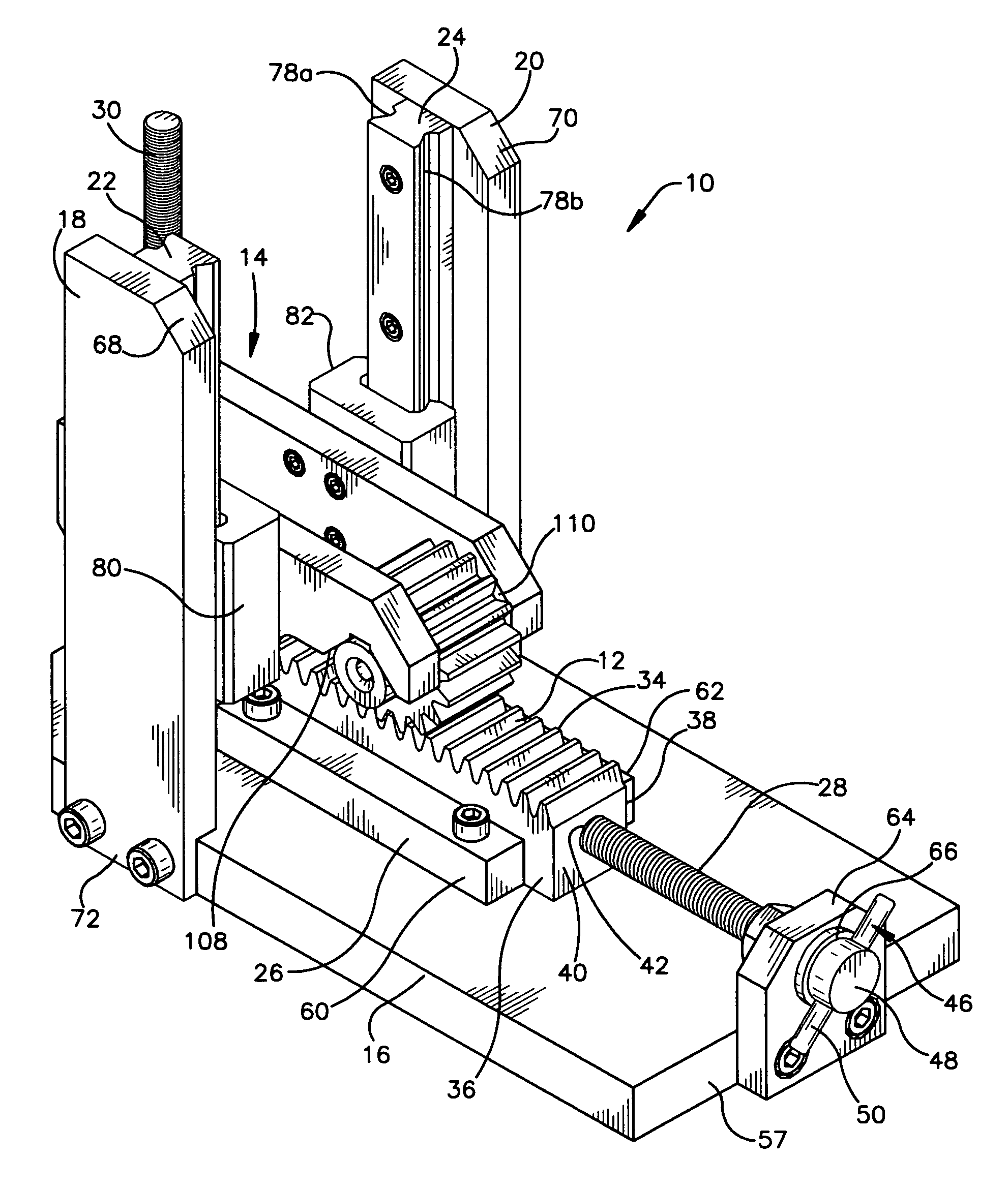 Fixture for holding a gear