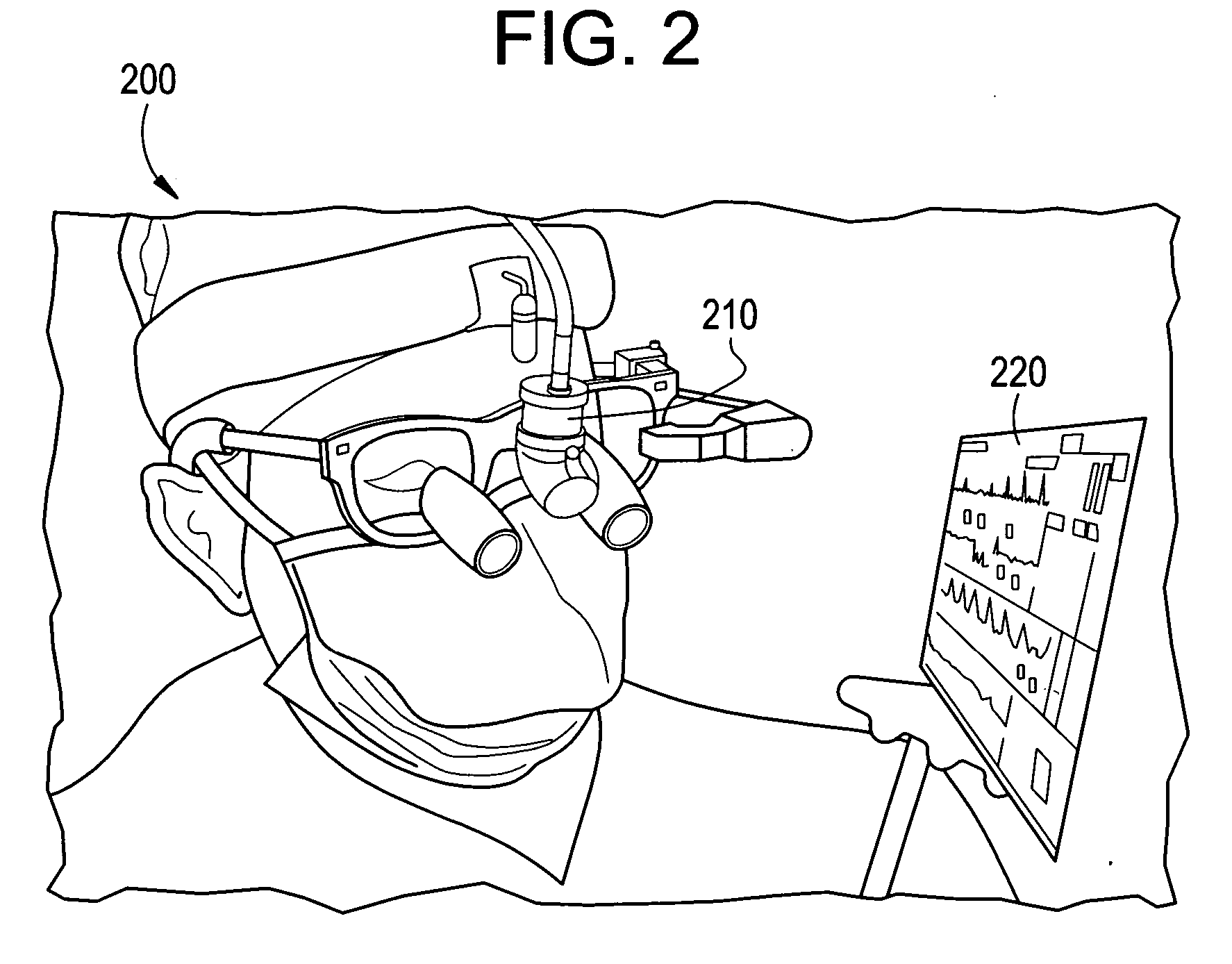 Method and apparatus for surgical operating room information display gaze detection and user prioritization for control