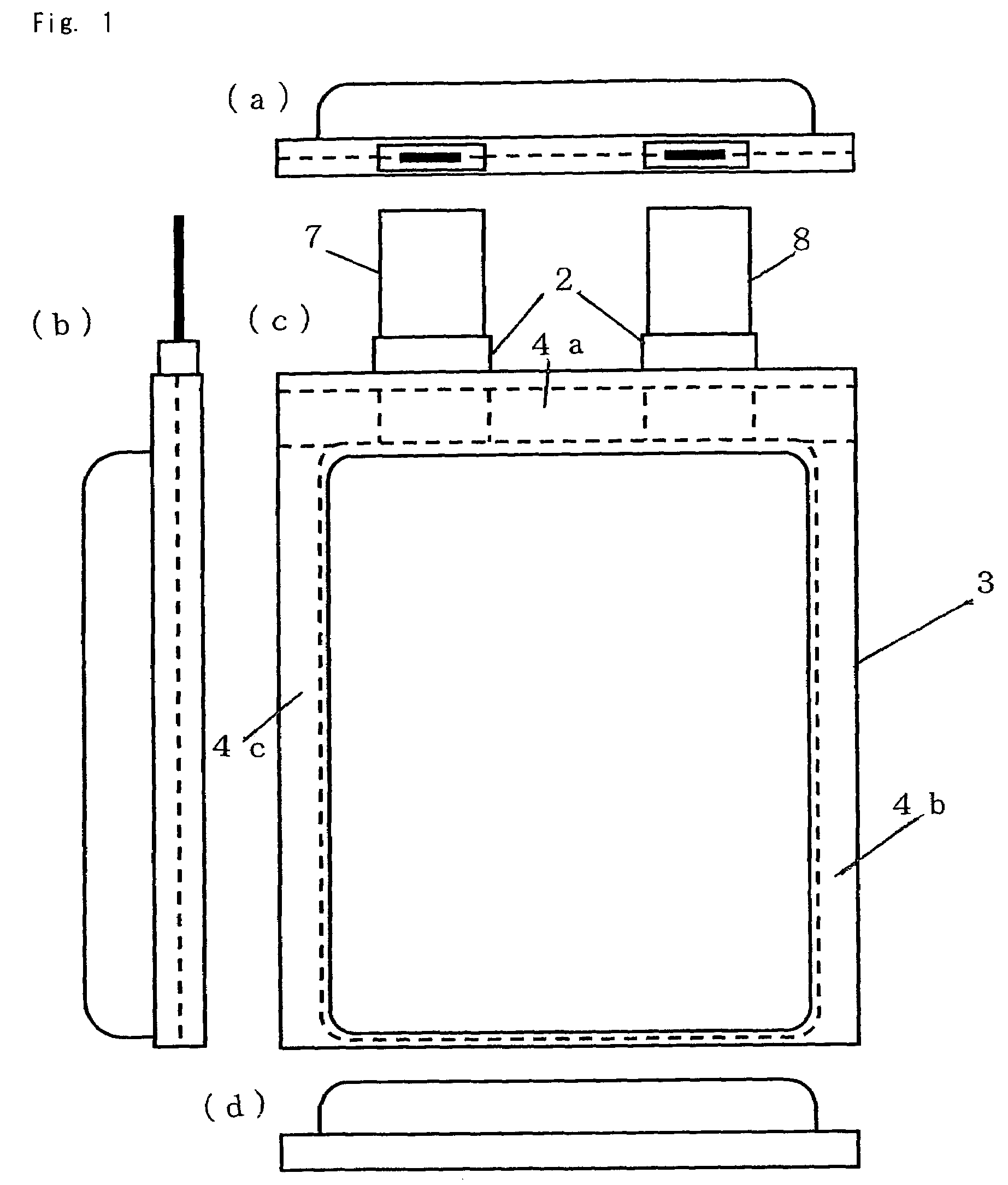 Nonaqueous electrolyte cell with improved high temperature characteristics