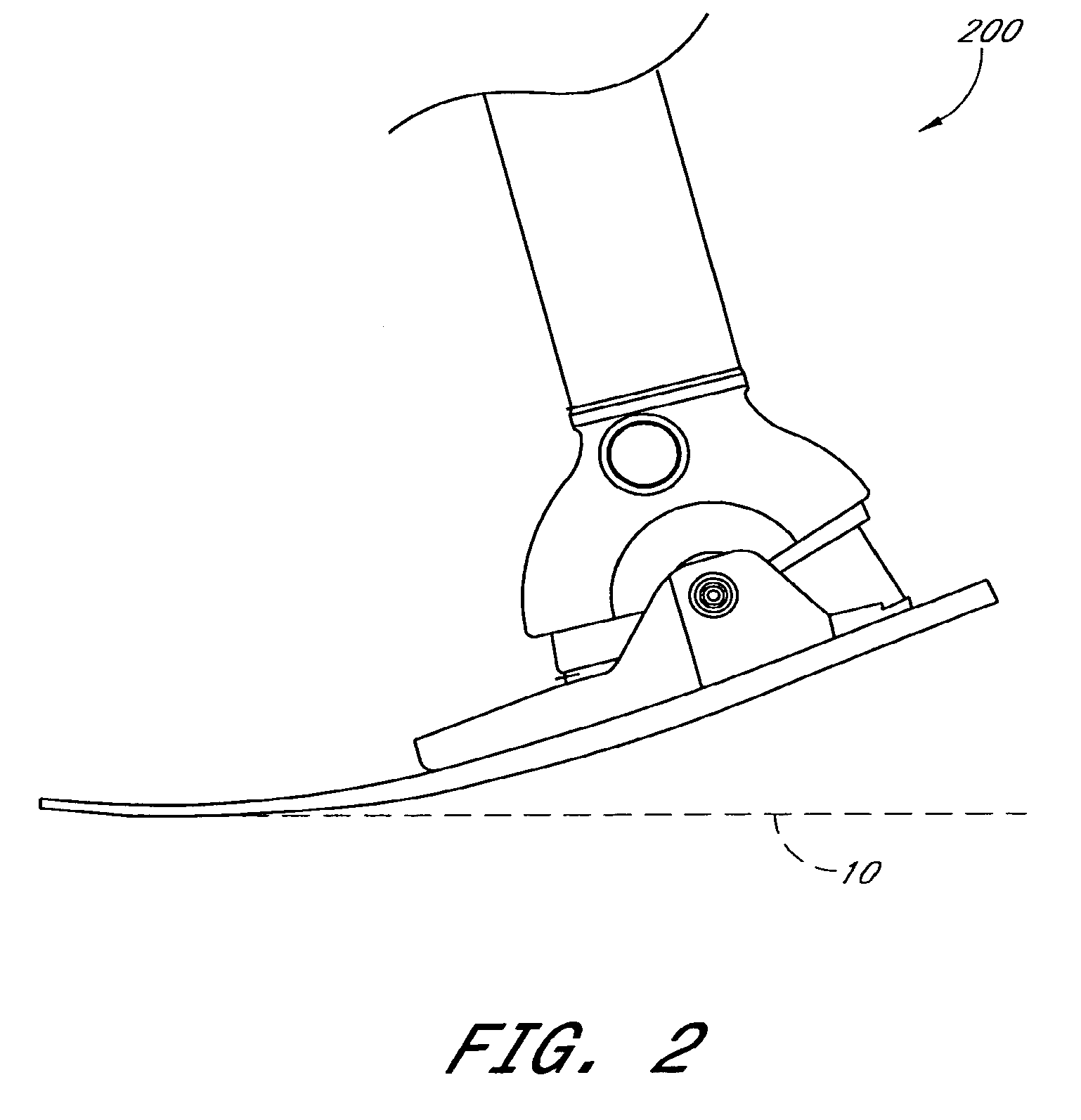 Method of measuring the performance of a prosthetic foot
