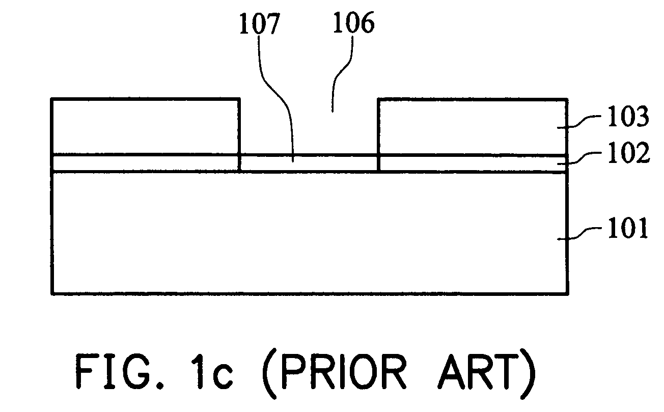 Gate with dual gate dielectric layer and method of fabricating the same